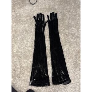 Balenciaga Velour Opera Gloves *NEW* OS